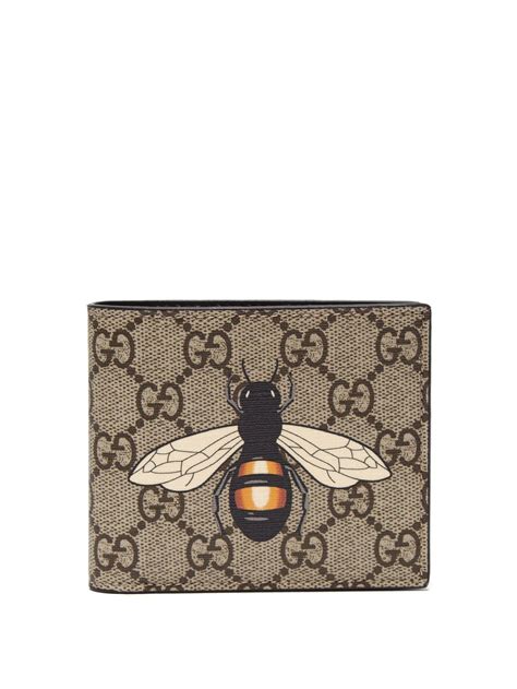 gucci bee wallet men|Gucci bi folding wallet.